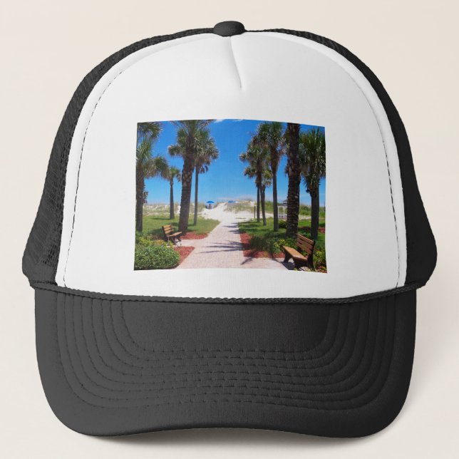 To the Beach Trucker Hat (Front)