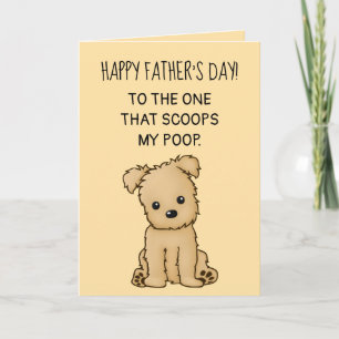 To the Best Dog Dad: You’re the Poop-Scooping MVP! Card