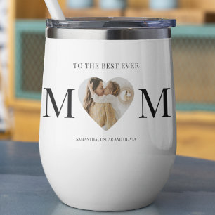 To the Best Mum Photo Heart 