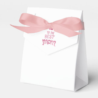 To the best Mum  - Tent Favour Box