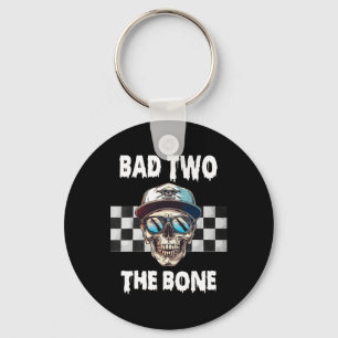 To The Bone Birthday Halloween Skeleton Boy Toddle Key Ring
