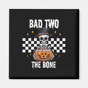To The Bone Skeleton Halloween Costume Magnet
