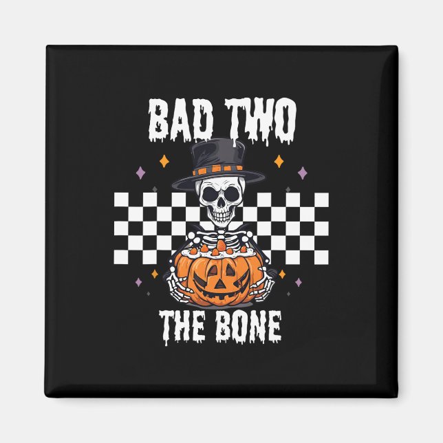To The Bone Skeleton Halloween Costume  Magnet (Front)