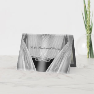 To the Bride and Groom. Card