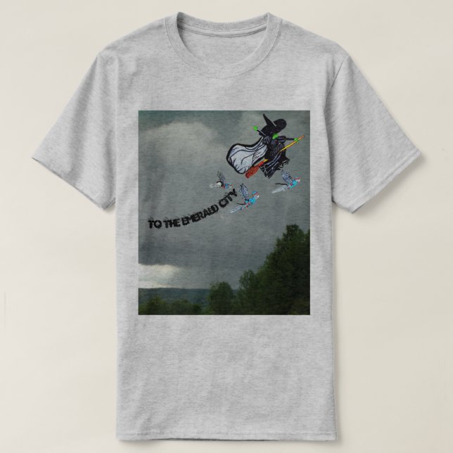 TO THE EMERALD CITY  T-Shirt (Design Front)