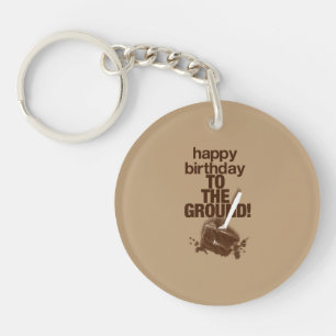 To the Ground Key Ring