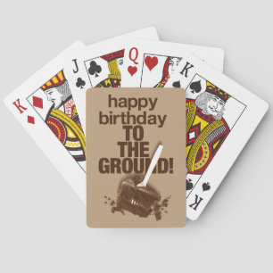To the Ground Playing Cards