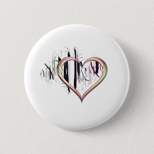 To the Heart Be True 6 Cm Round Badge