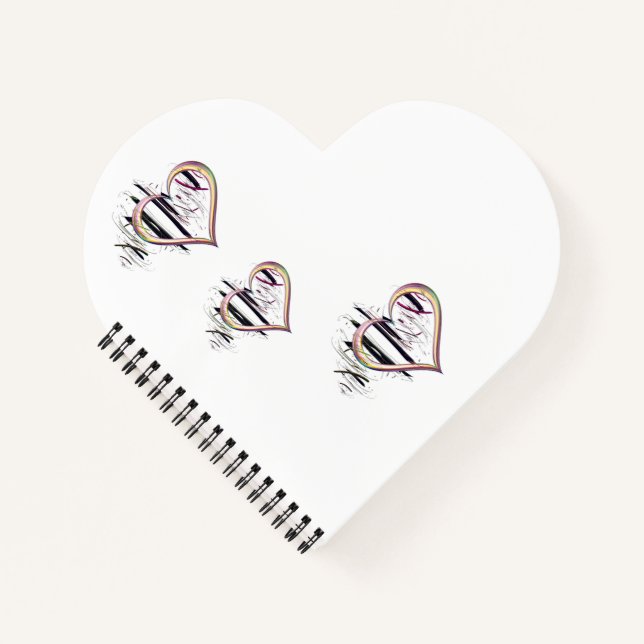 To the Heart Be True Heart Notebook (Front)
