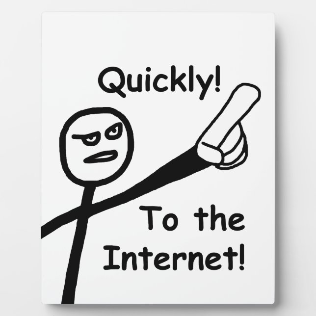 To the Internet 2 Plaque (Front)