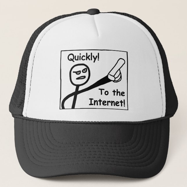 To The Internet Trucker Hat (Front)