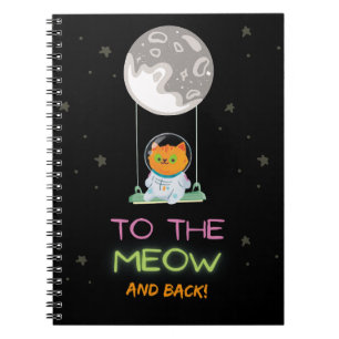 To the meow and back notebook