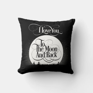 To The Moon And Back Cushion