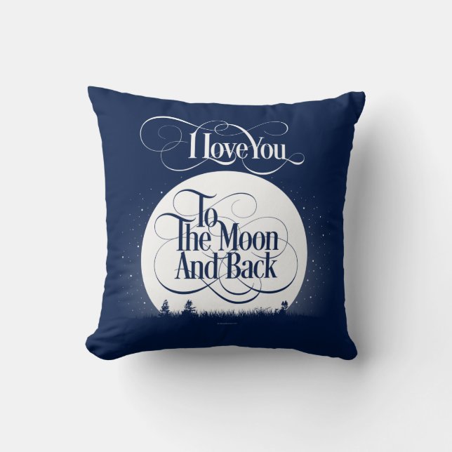 To The Moon And Back Cushion (Front)
