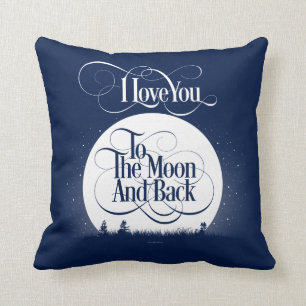To The Moon And Back Cushion