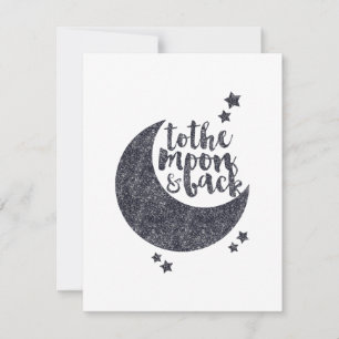 To the Moon and Back Holiday Card