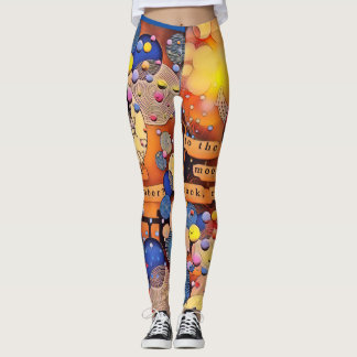 To the moon and back Leggings