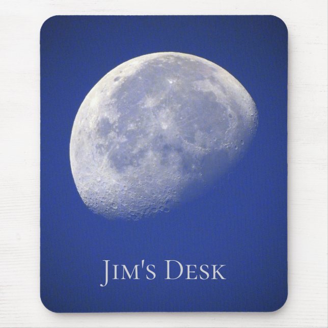 To the MOON and Back *Personalise* Mouse Pad (Front)
