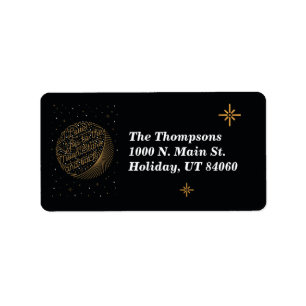 To the Moon and Stars Mailing Return Labels