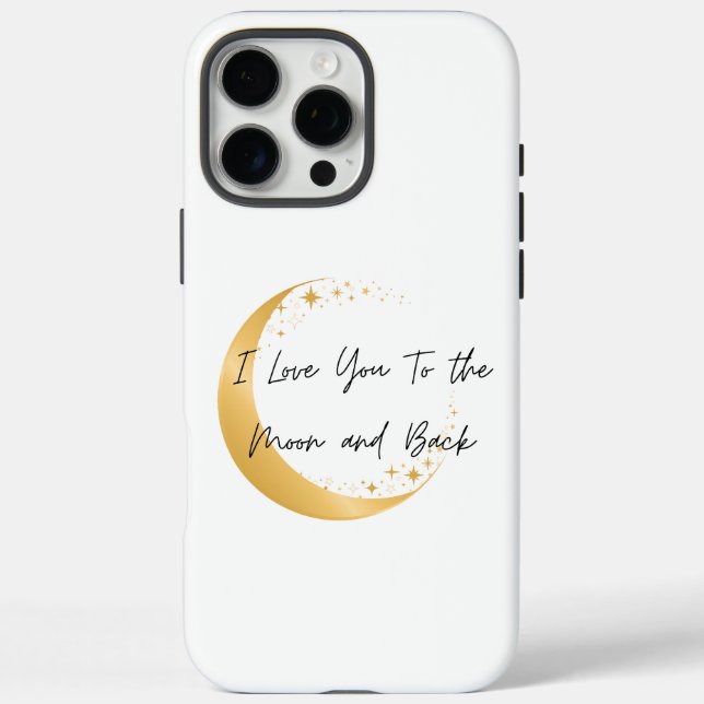 To The Moon & Back Case-Mate iPhone Case (Back)
