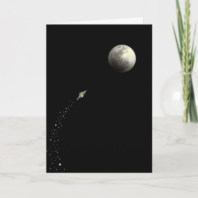 To the Moon Card (Front)