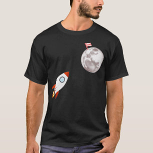 To The Moon Diamond Hands Ape Nation Stock Trad T-Shirt