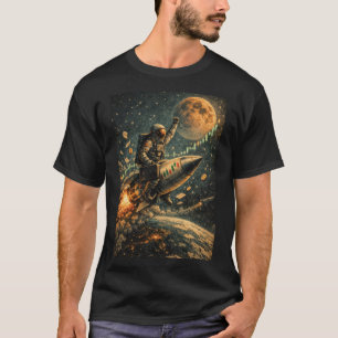 To The Moon - Trading Astronaut, Forex, Crypto T-Shirt