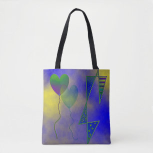 "To The Moon With Love" Tote Bag