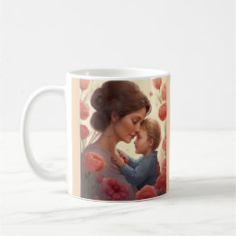 To The Most Loving Mum - Mother & Son Coffee Mug