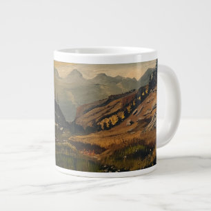 To The Mountains, Original by Gary Poling Large Coffee Mug