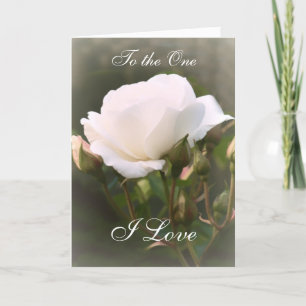TO THE ONE I LOVE CARD