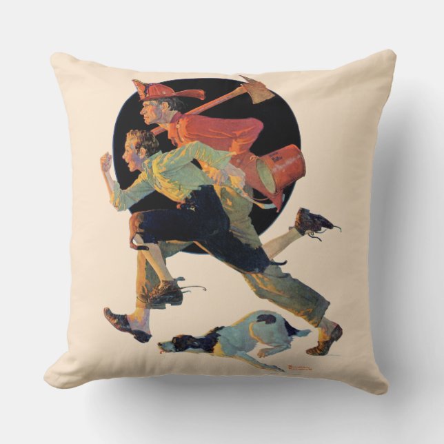 To the Rescue Cushion (Front)