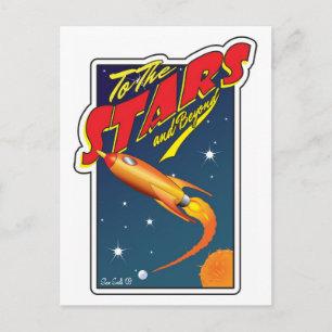To The Stars Postcard