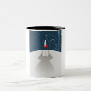 To The Stars! Two-Tone Coffee Mug