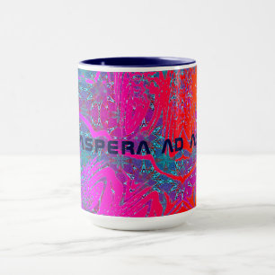 To the stars - with this neon-colourful mug