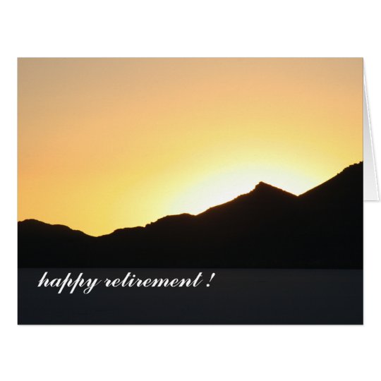 to the sunset big card