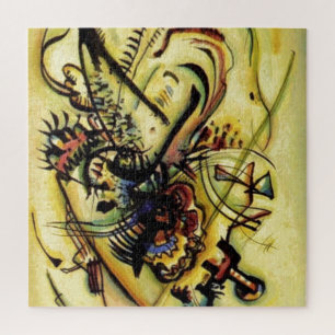 To the Unknown Voice by Kandinsky Art Painting Jigsaw Puzzle
