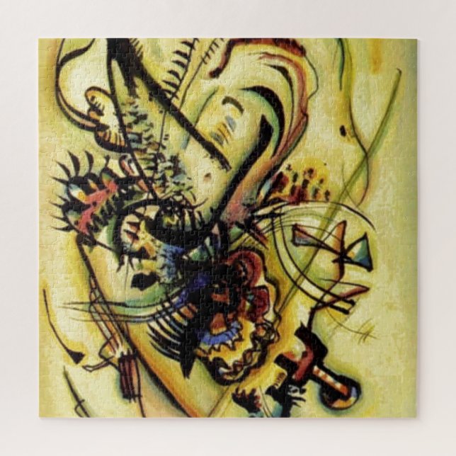 To the Unknown Voice by Kandinsky Art Painting Jigsaw Puzzle (Vertical)