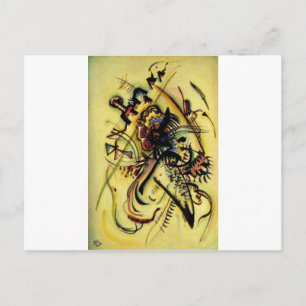 To the Unknown Voice by Kandinsky Postcard
