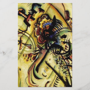 To the Unknown Voice by Kandinsky Stationery