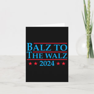To The W 2024 Kamala Harris Tim Waltz Election 2 Card