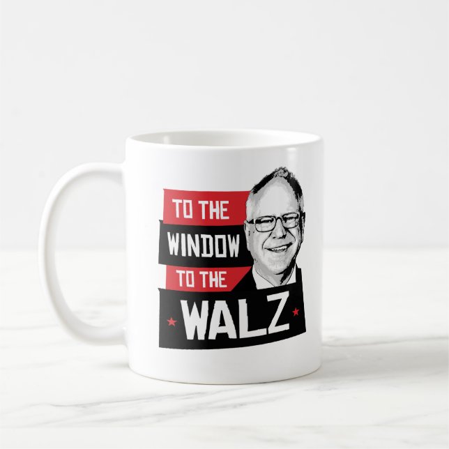 To the window to the walz coffee mug (Left)