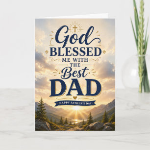 To The World You Are A Dad Father’s Day Card