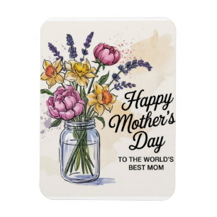 To the World's Best Mum Magnet