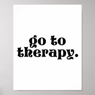To Therapy Fun Mental Health Issue 1  Poster