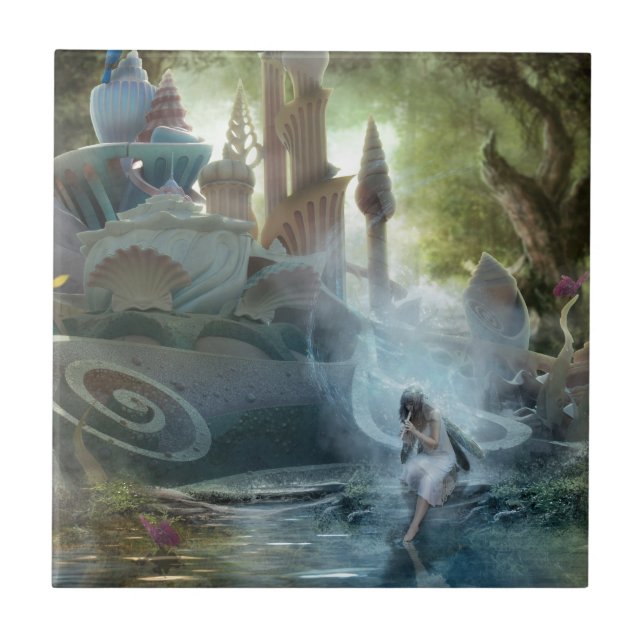 To they ocean in my heart tile (Front)