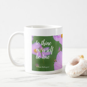 To thine own self be true 11 oz mug by Jo Images