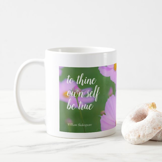 To thine own self be true 11 oz mug by Jo Images (With Donut)