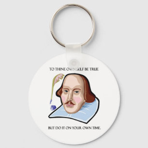 to-thine-own-self-be-true-but key ring