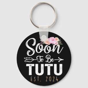 To Tutu 2024 Mothers Day Soon To Be Grandma 2024 Key Ring
